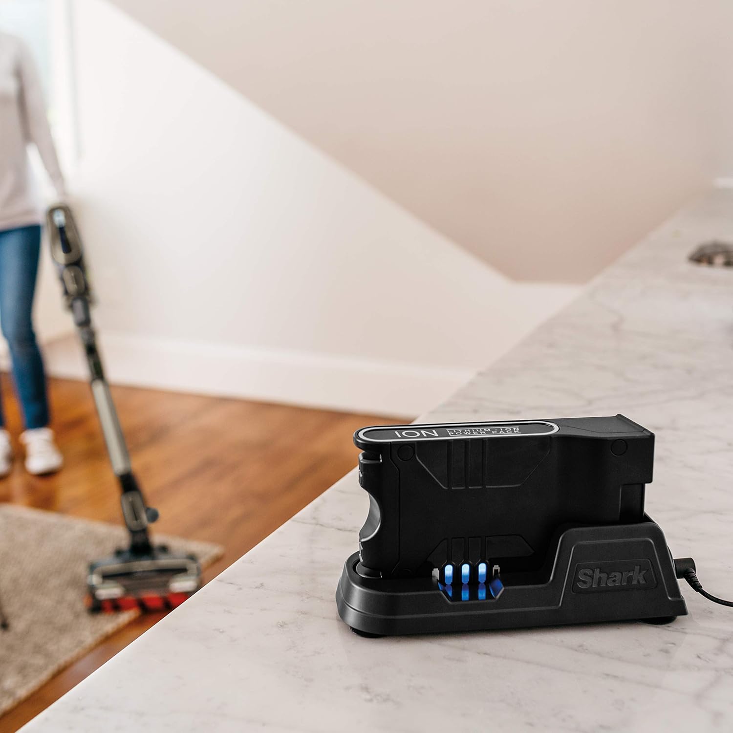 Lightweight Cordless Stick Vacuum with Removable Batteries G75072