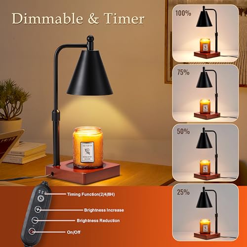 White Gold Candle Warmer Lamp with 2 Bulbs Z726168