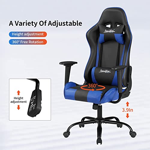 Red PU Leather High Back Ergonomic Gaming Chair D272983