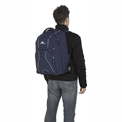 True Navy 20.5 x 13.5 x 8-Inch Wheeled Laptop Backpack B991540