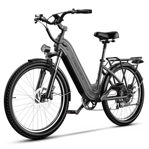 26" Electric Bike with 7-Speed and Removable Battery P8636
