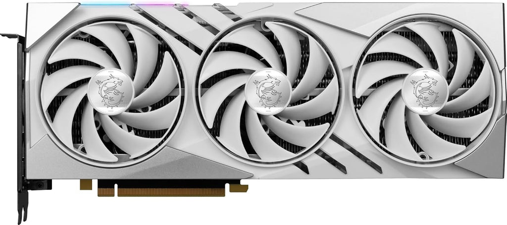 White 12GB RTX 4070 Ti Graphics Card K3427