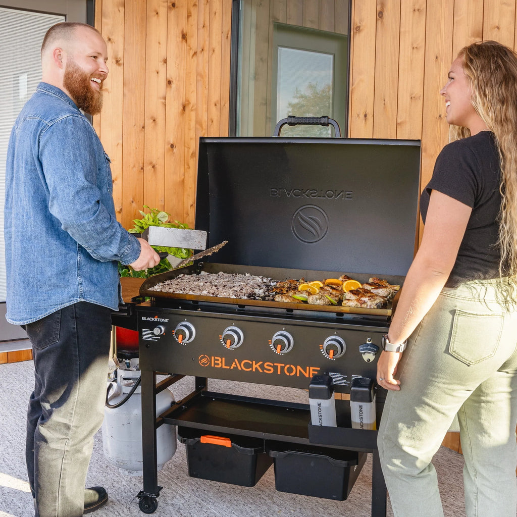 4-Burner 36” Propane Griddle with Hood J5121