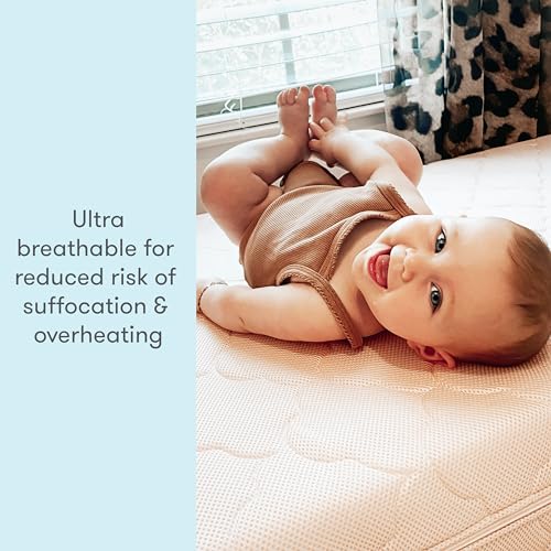 100% Breathable Washable Non-Toxic White Crib Mattress T495