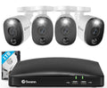 8 Channel 4 Camera 1080p DVR Security Camera System with 1TB HDD N203838