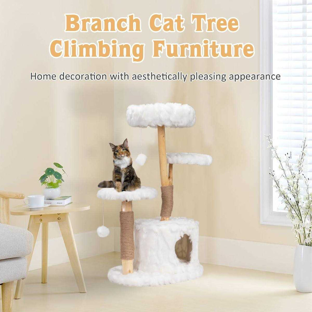 Cat Tree Real Branch Cat Condo X3189