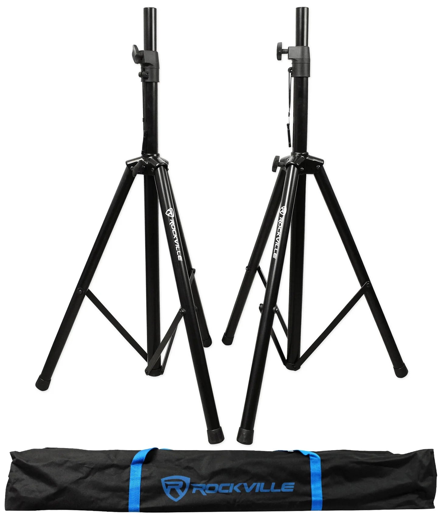 15" 2000w Active PA/DJ Speakers with Mixer, Mic, Stands, Cables, Bag Z722