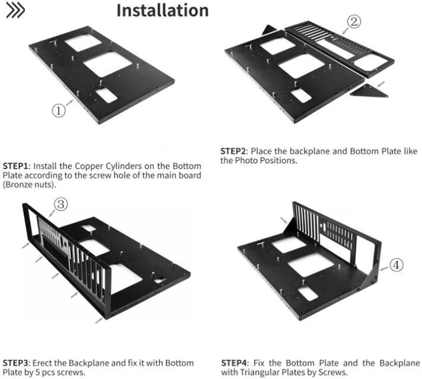 ATX Open Computer Case U11455