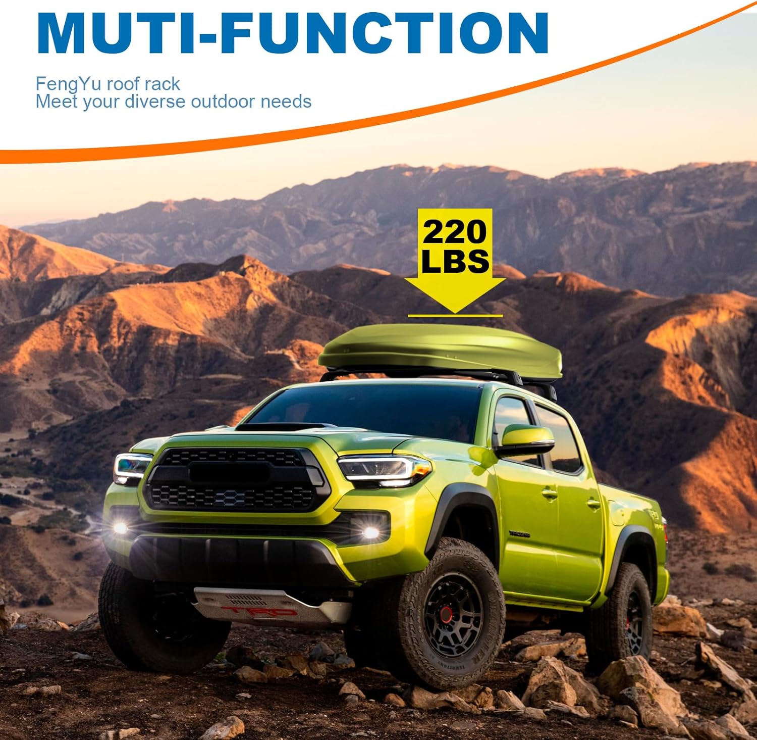 Heavy Duty Lockable Aluminum Black Roof Rack Cross Bars H328
