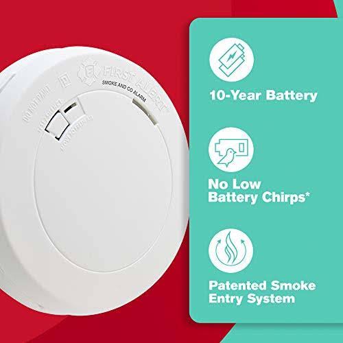 10-Year Combination Carbon Monoxide and Photoelectric Smoke Alarm L9252