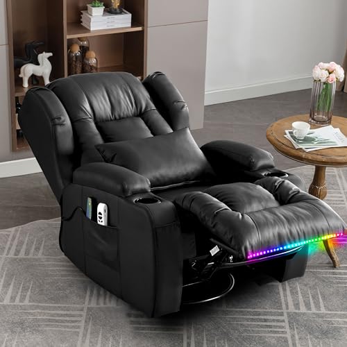 Brown Velvet Power Recliner Sofa with Massage & Heat I6358