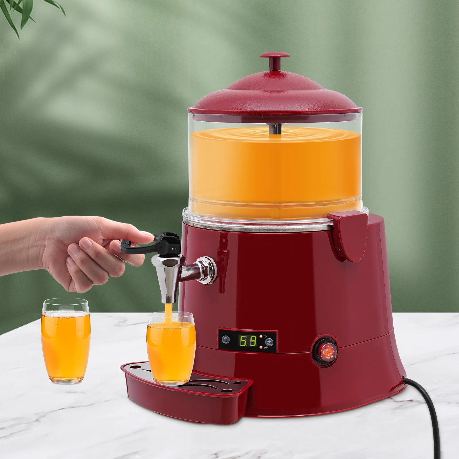 5L Stainless Steel Electric Hot Chocolate Dispenser J663