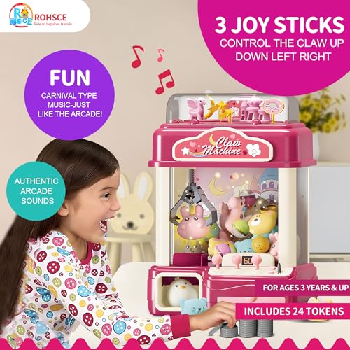 Large Toy Claw Machine with Music Lights A258440