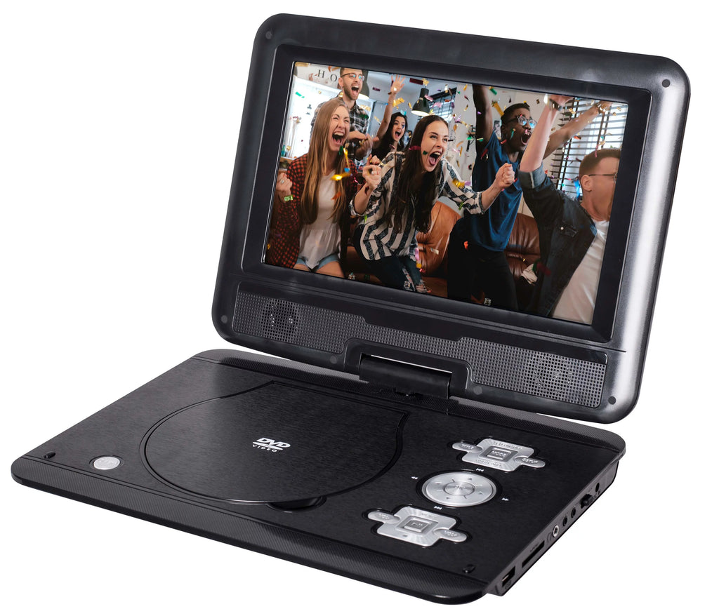 10" Portable DVD/Media Player Kit with extended 5 hr. Battery, Black V2442