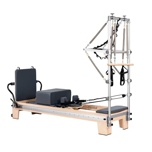 Pilates Reformer Machine with Reformer Box and Jump Board E94868