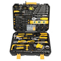 198 Pcs Hand Tool Set with Case Black Yellow D994