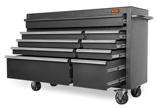 52-Inch Rolling Tool Cabinet with Heavy Duty Steel Construction H46482