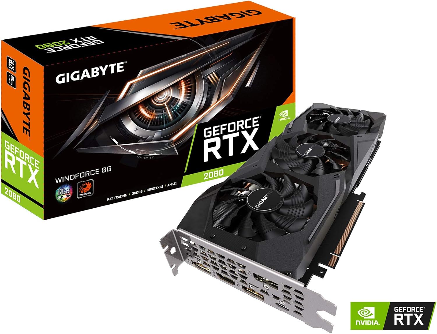 GeForce RTX 2080 8GB GDDR6 Graphics Card Y590