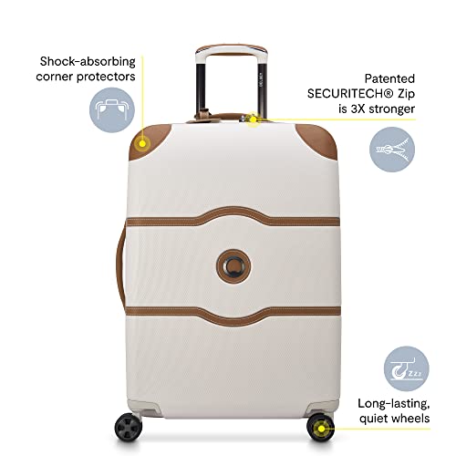 Hardside Luggage with Spinner Wheels, Angora, 28 Inch M5098