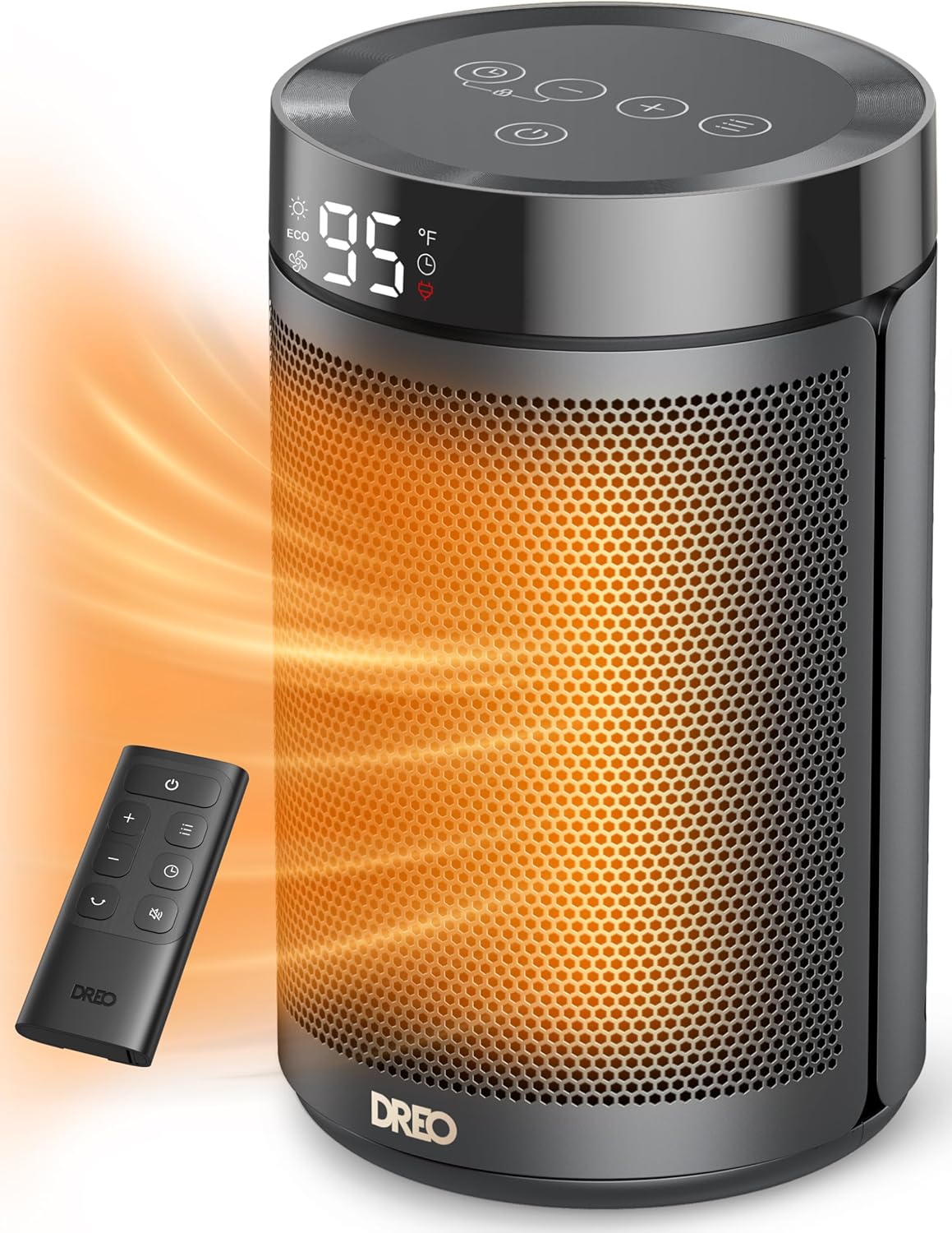 Black 1500W PTC Ceramic Space Heater R115