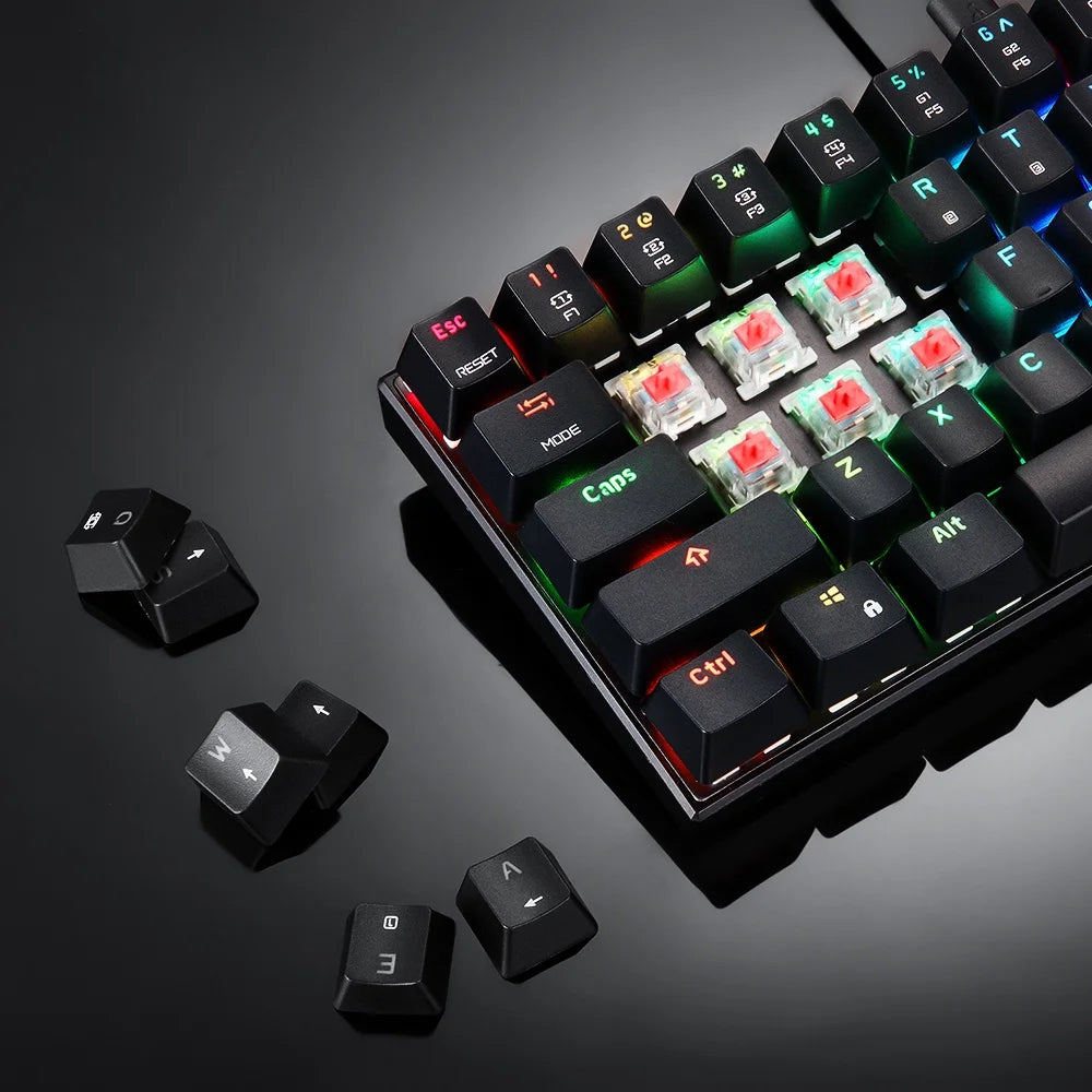 RGB USB Mechanical Gaming Keyboard 61 Keys A747475