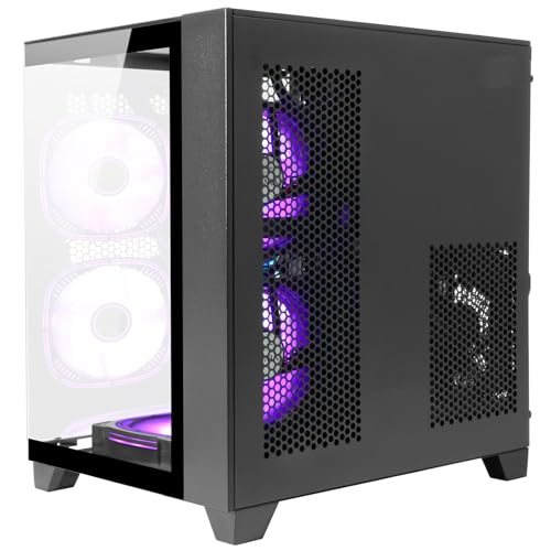 Black Desktop PC Tower Computer G536
