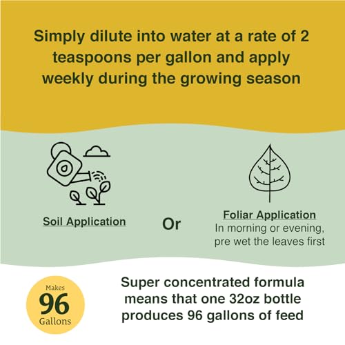 Tomato Booster Fertilizer 32oz Super Concentrated 3:8:7 Ratio I171