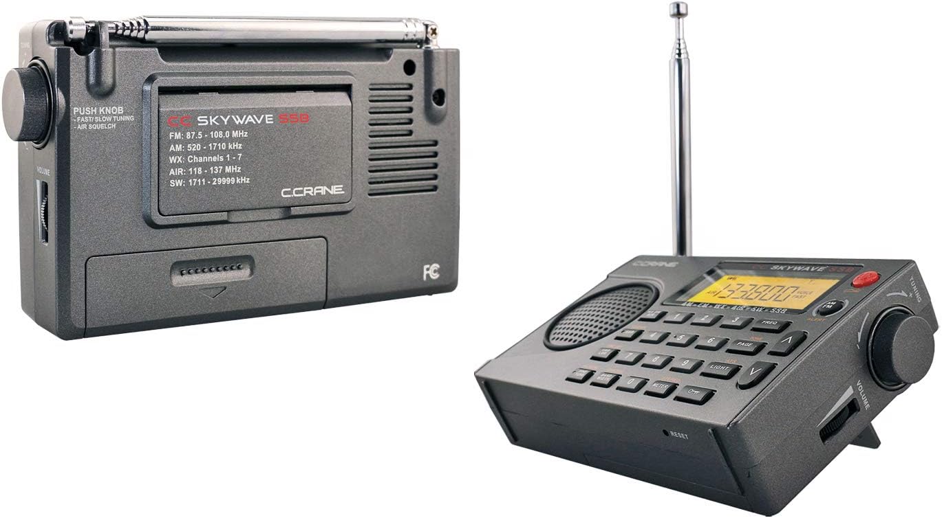 Small Battery Operated Portable Travel Radio O4872