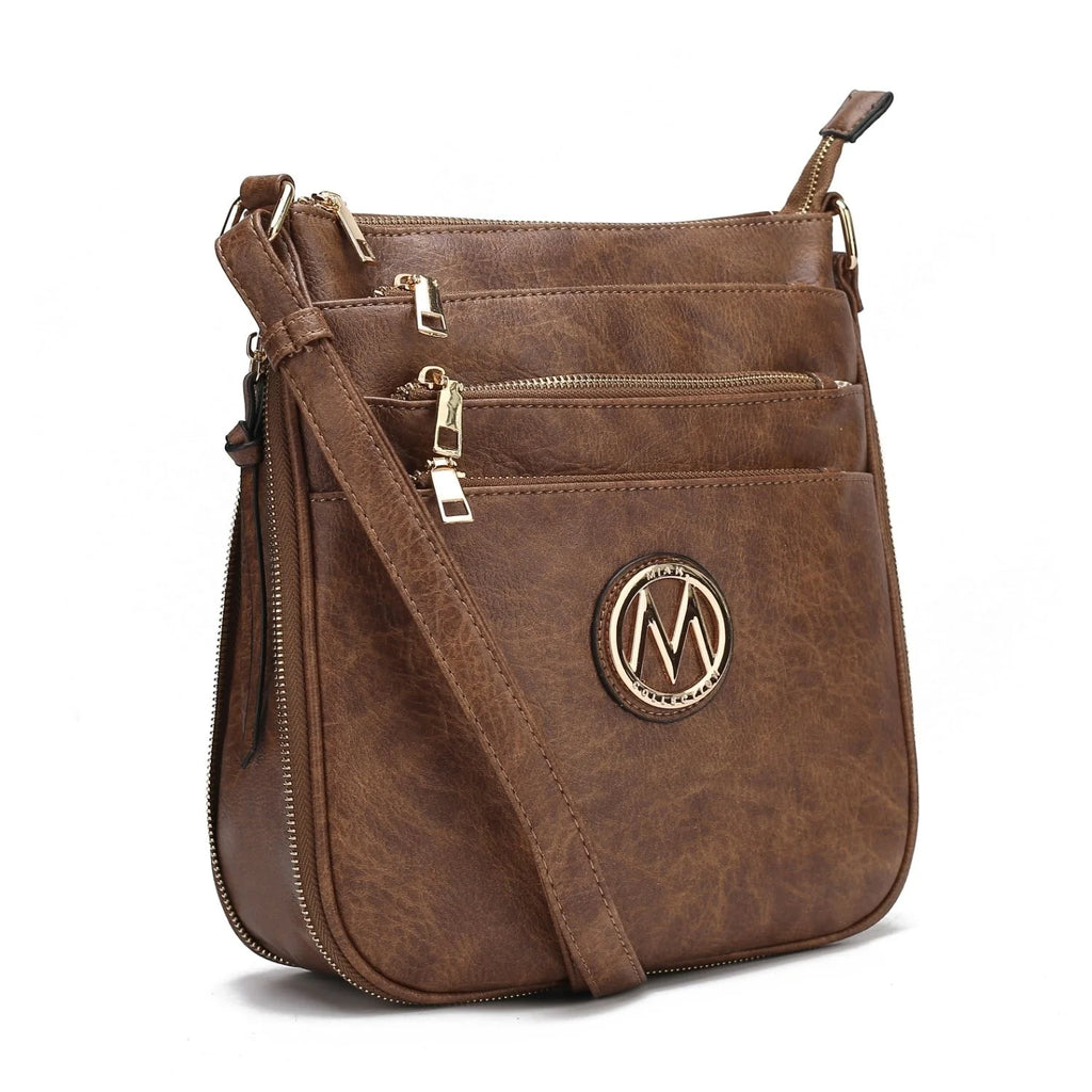 Expandable Multi-Compartment Crossbody Bag U62055