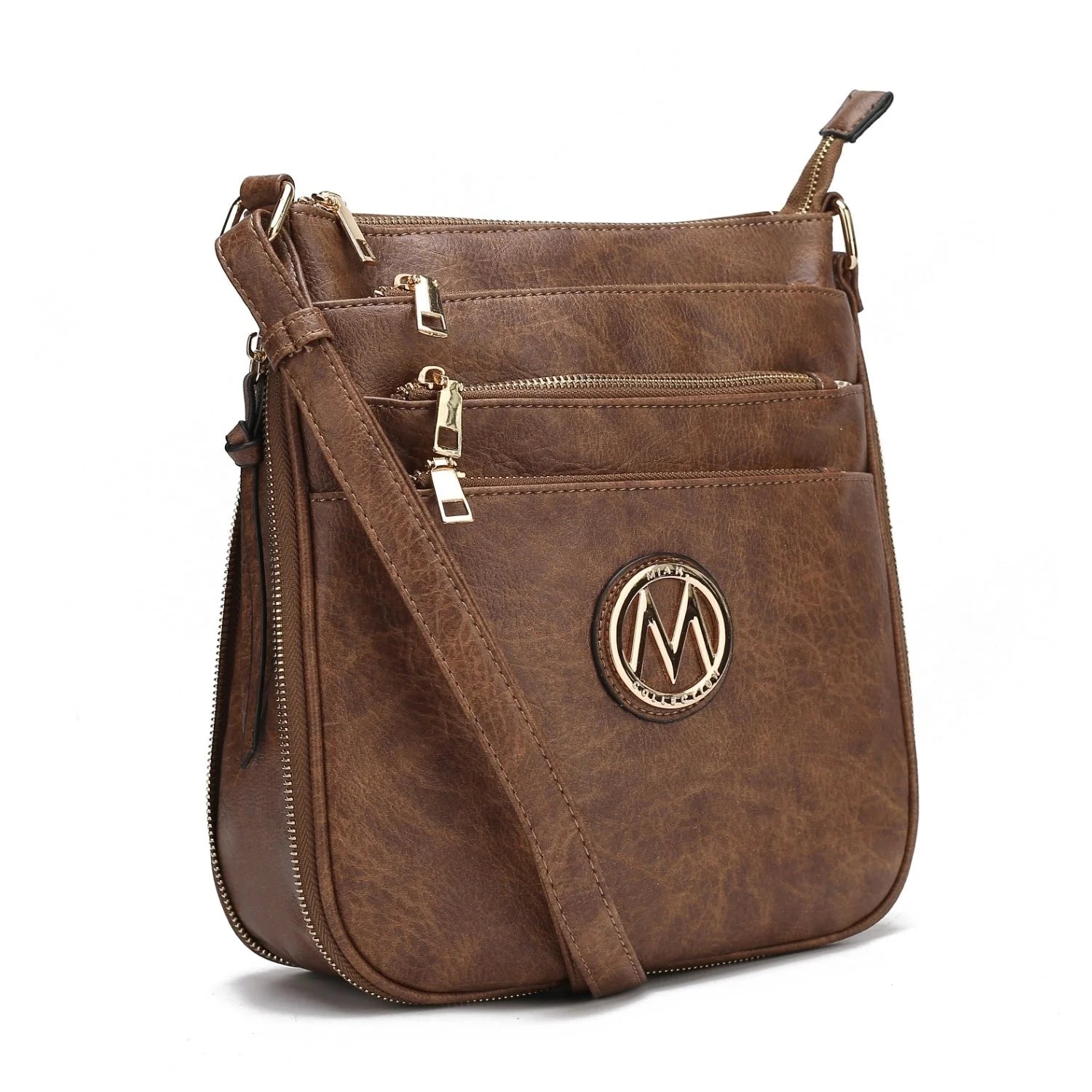 Expandable Multi-Compartment Crossbody Bag U62055