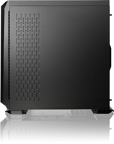 Black Full Tower PC Case with Tempered Glass B7565