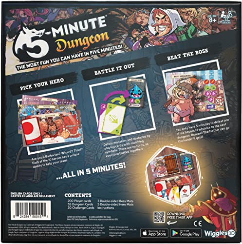 5-Minute Dungeon Co-Operative Real-Time Card Game H3575