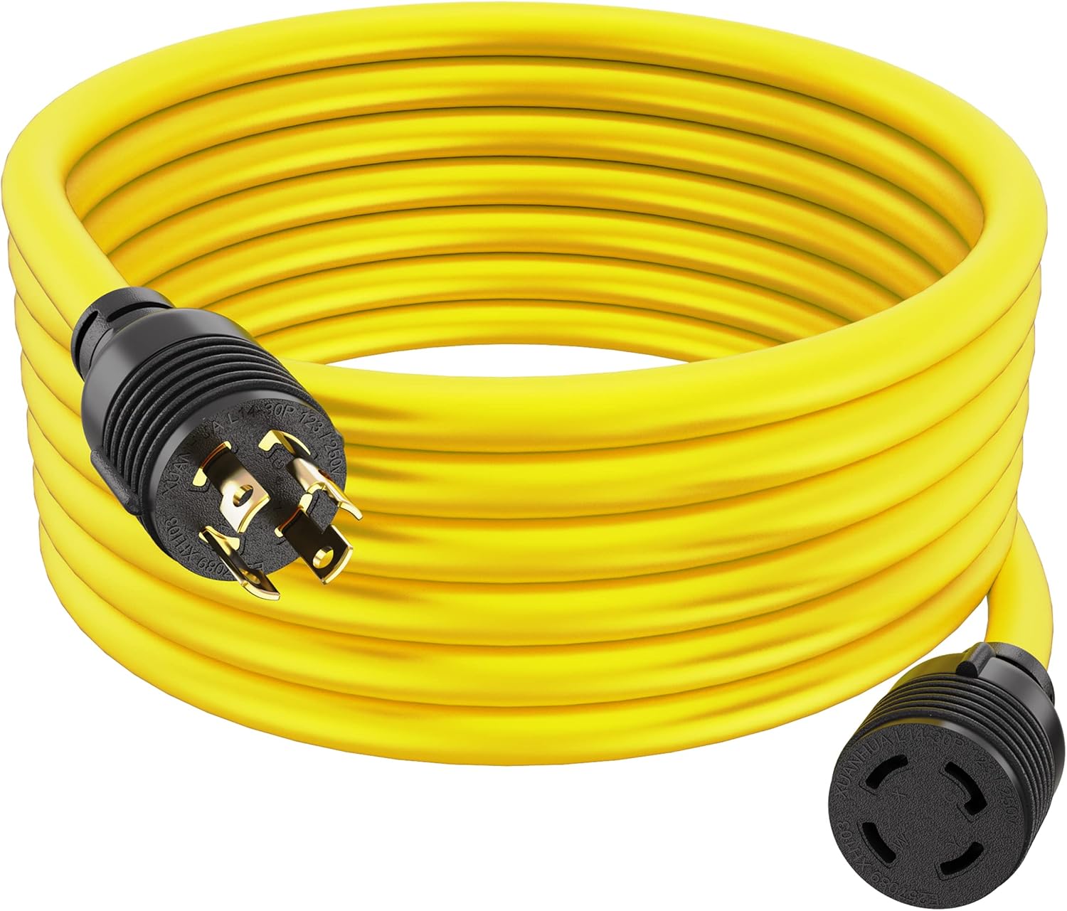 30 Amp 25 Ft 4 Prong Generator Extension Cord K594979