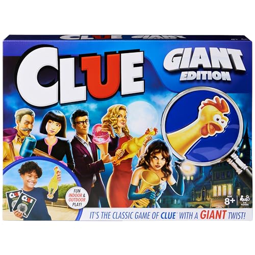 Giant Edition Family Board Game with Oversized Gameboard Cards Spinner Q1005