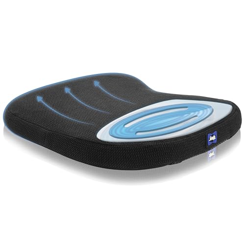 2 Pack Set Cushion with Washable Cover Breathable Mesh Memory Foam L887
