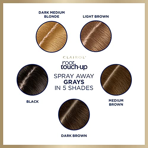 Medium Brown Temporary Hair Coloring Spray Z42050