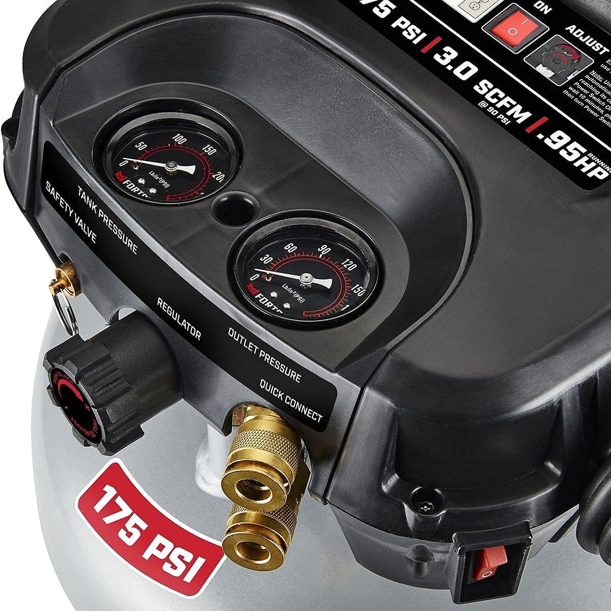 6 Gallon 175 PSI Air Compressor V68144