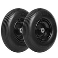 13 Inch Solid Flat Free Replacement Tires and Wheels 4.00-6 with 5/8'' Axle Bore Hole K9654