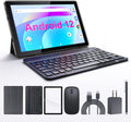 10.1 Inch Android 12 Tablet with Keyboard, 2GB RAM, 32GB ROM, 512GB Expandable Y949609