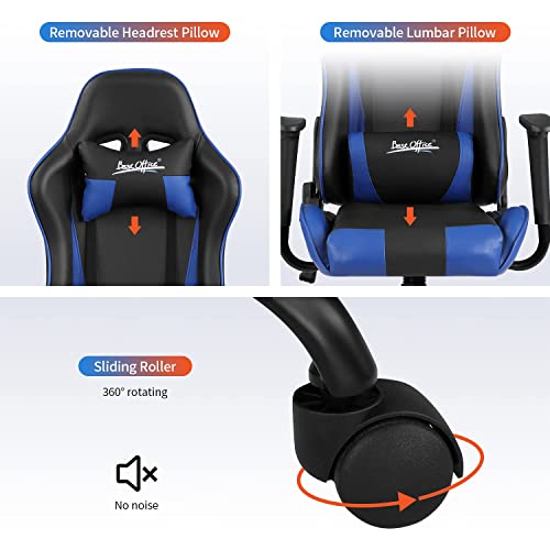 Red PU Leather High Back Ergonomic Gaming Chair D272983