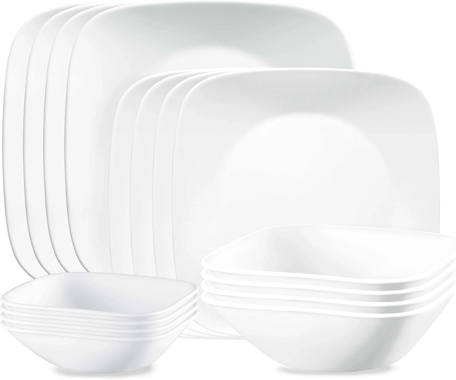 16-pc. White Dinnerware Set Q58856
