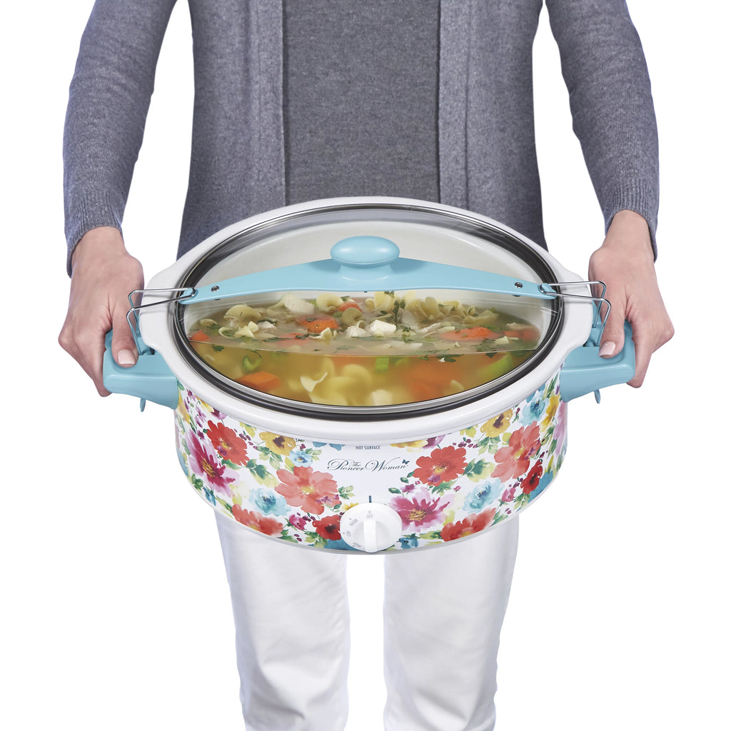 6 Quart Portable Slow Cooker with Removable Crock N799712