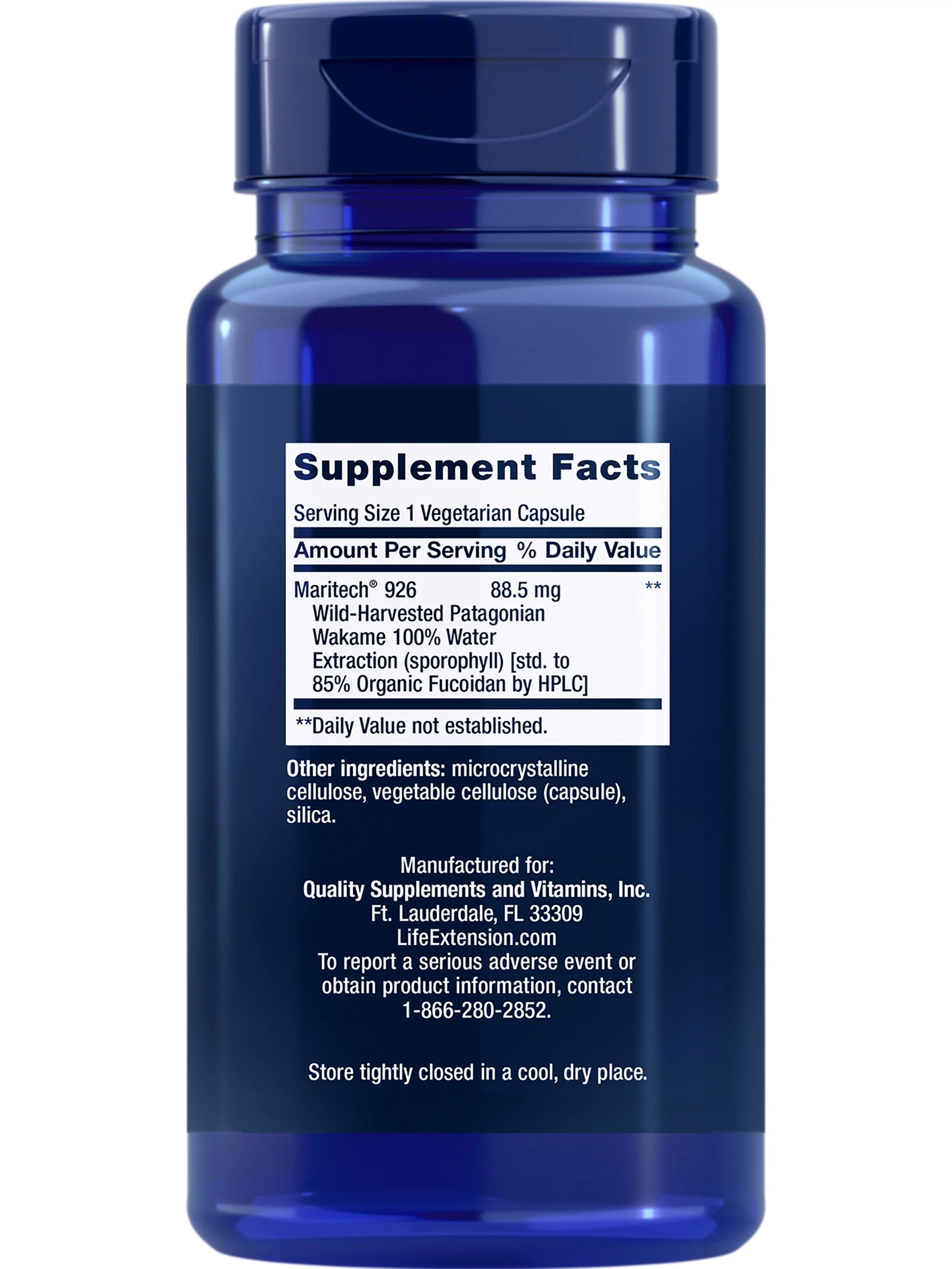 Fucoidan Supplement - 60 Capsules T88596