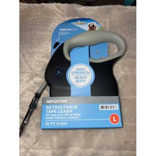 Reflective Retractable Tape Leash W1662