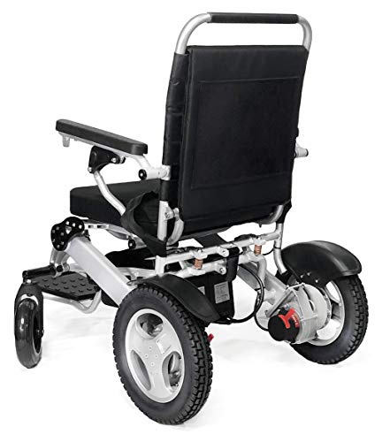 Black Heavy Duty Foldable Power Wheelchair I91055