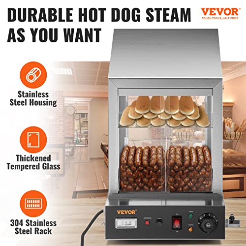 36 L 2-Tier Hot Dog Steamer R683000