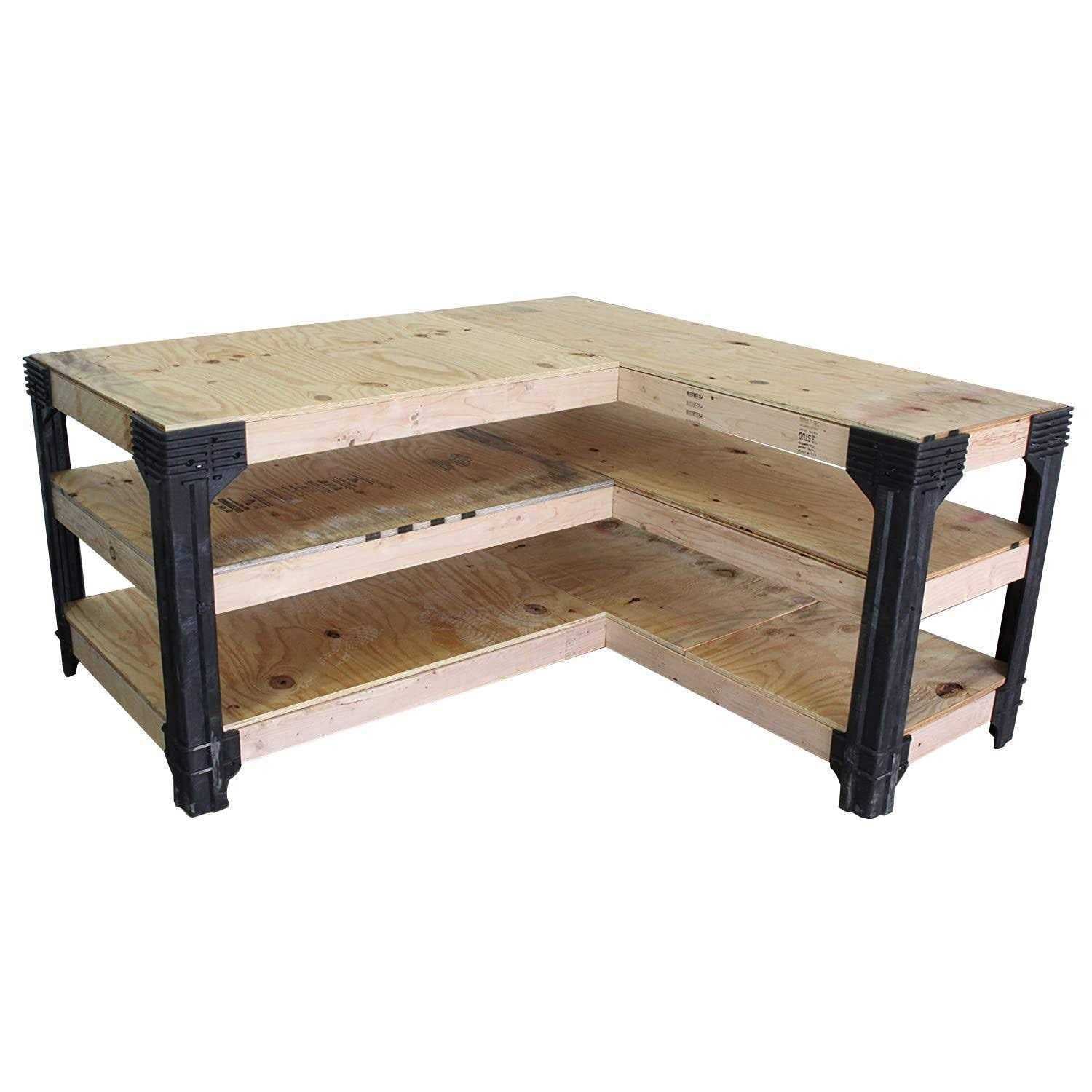 Custom L-Shaped Workbench F636740