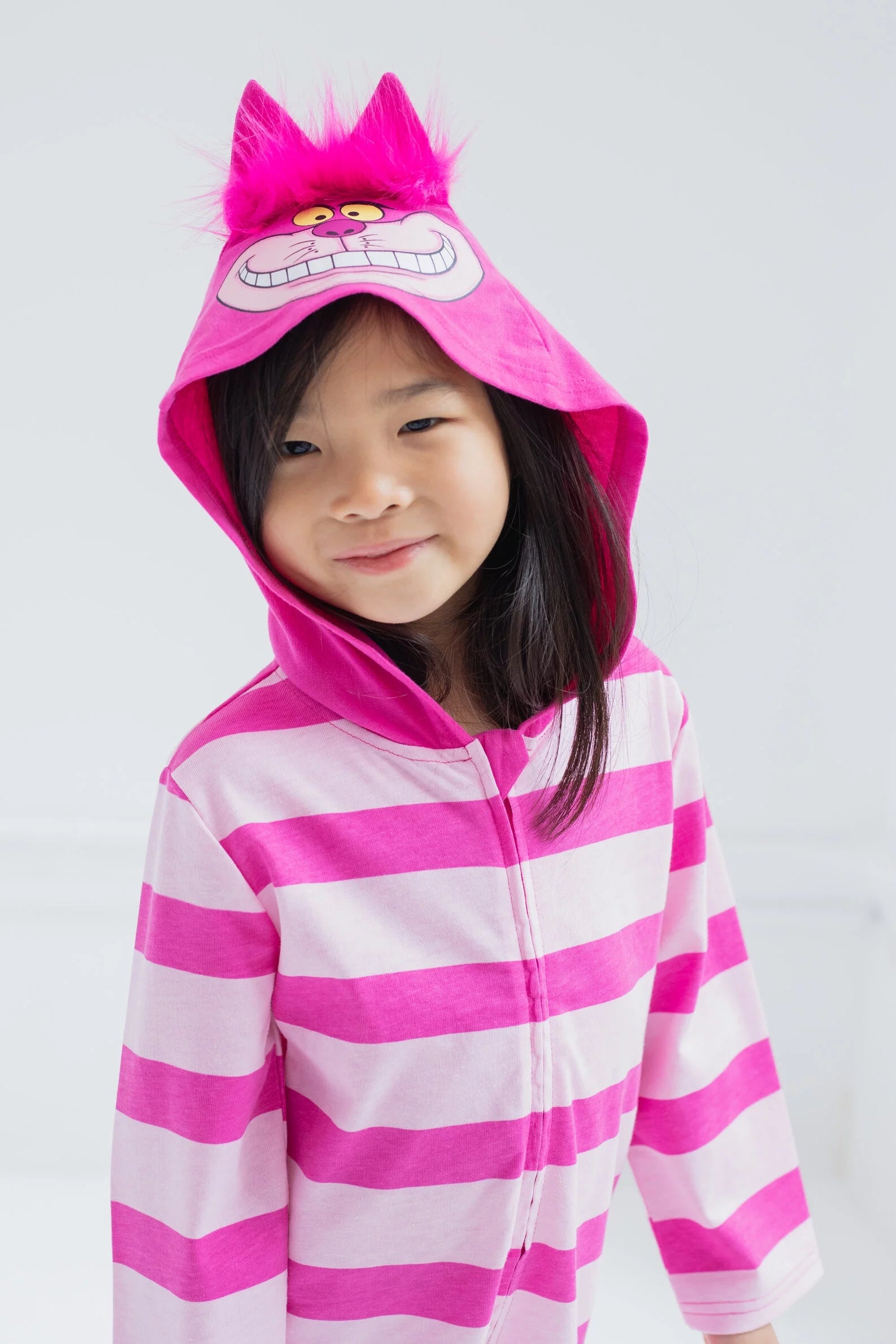 Pink Zip Up Coverall Y928