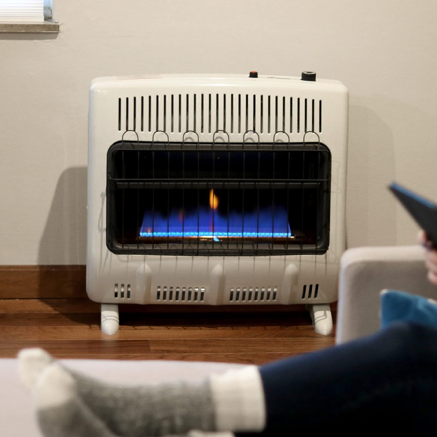30,000 BTU Vent Free Blue Flame Natural Gas Heater A51953