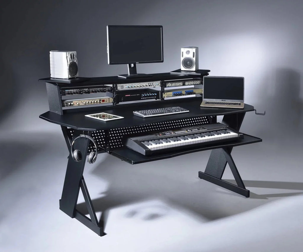 3 x 4U Rack Music Recording Studio Desk Workstation M6459